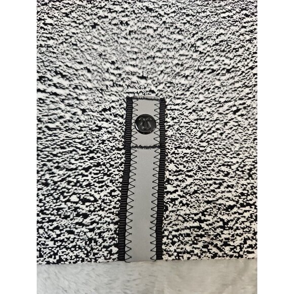 Lululemon Vinyasa Scarf Wrap Arm Holes Rulu One Size Black Gray Heather - Picture 2 of 9